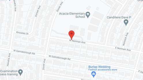 Map of the neighborhood around Lovely Community