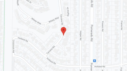 Map of the neighborhood around New World RCFE