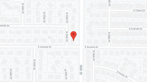 Map of the neighborhood around Miramonte ALH