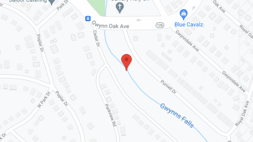 Map of the neighborhood around BCI Fairspring Apartment