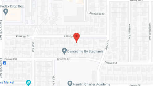 Map of the neighborhood around Land of Peace 6