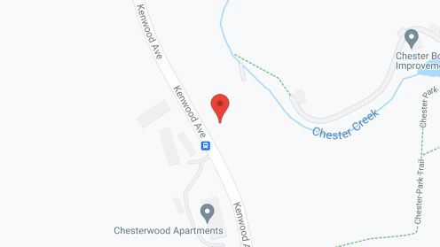 Map of the neighborhood around Chesterwood