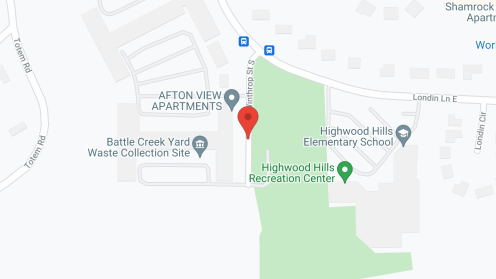 Map of the neighborhood around Afton View