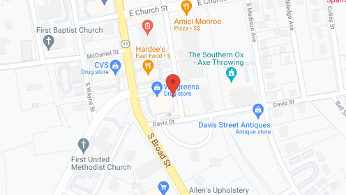 Map of the neighborhood around The Graceful Manor Senior Care Home