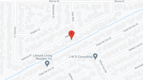 Map of the neighborhood around Assistacare Rossmoor