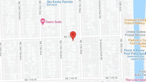 Map of the neighborhood around Upside Fort Lauderdale