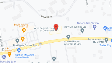 Artis Senior Living of Commack in google map