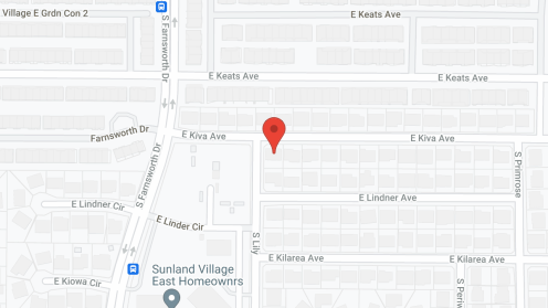 Map of the neighborhood around Augusta Assisted Living
