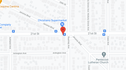 Map of the neighborhood around A Loving Care
