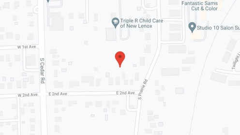 Map of the neighborhood around New Lenox Horizon