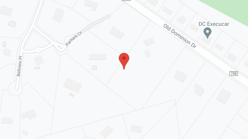Map of the neighborhood around Avalon House on Dominion Crest