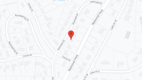 Map of the neighborhood around The Almost Home Group