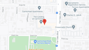 The Landing at Carmichael in google map