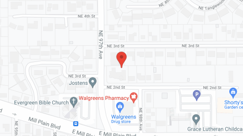 Map of the neighborhood around Guardian Angel AFH