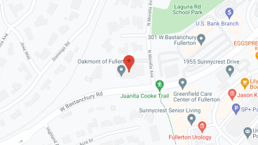 Oakmont of Fullerton in google map
