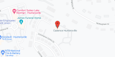 Cadence at Huntersville by Cogir in google map