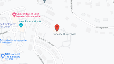 Cadence at Huntersville by Cogir in google map