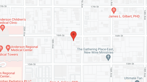 Map of the neighborhood around Meridian Living