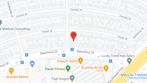 Map of the neighborhood around Quality Living Beechnut