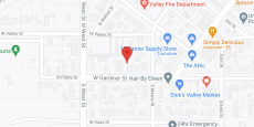 Valley Lakes in google map