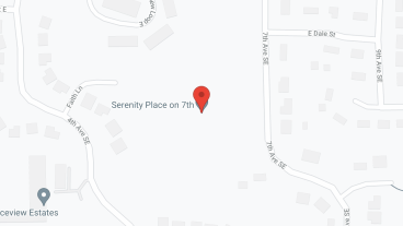 Serenity Place on 7th in google map
