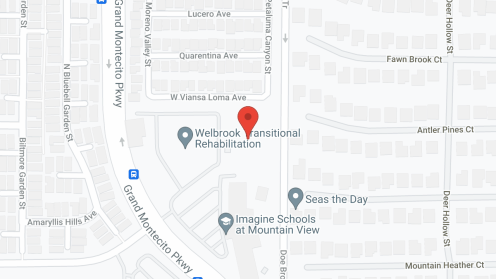 Map of the neighborhood around Grand Montecito Memory Care