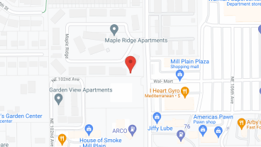 Evergreen Senior Living in google map