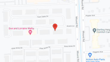 Serene Gardens of Sterling Heights in google map