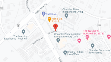 Chandler Place Independent Living in google map