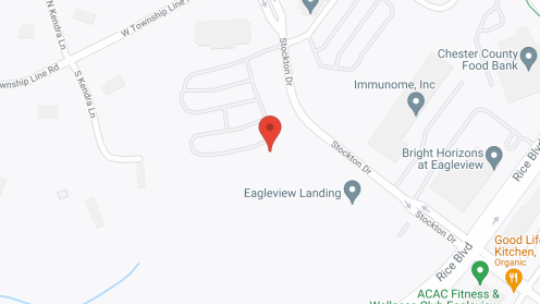 Map of the neighborhood around Eagleview Landing