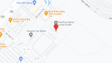 Pacifica Senior Living Ocala in google map