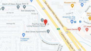 Pacifica Senior Living Newport Mesa in google map