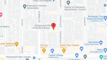 Hollywood Hills, A Pacifica Senior Living Community in google map