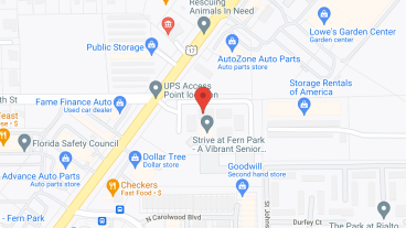 Strive at Fern Park in google map