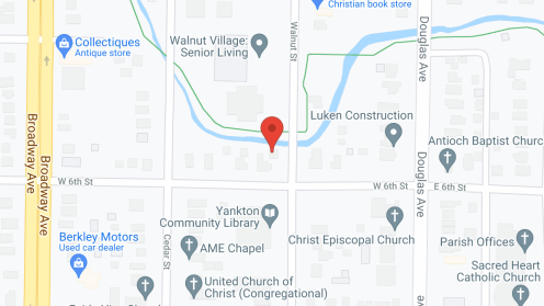 Map of the neighborhood around Walnut Village