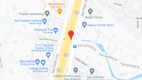 Map of the neighborhood around Changing Seasons Assisted Living Blanco Road