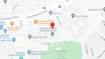 Overture Rancho Santa Margarita in google map