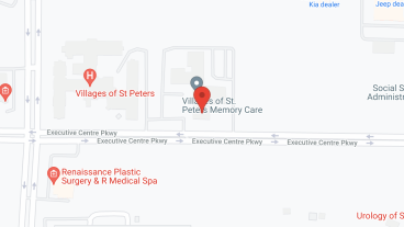 Villages of St. Peters Memory Care in google map