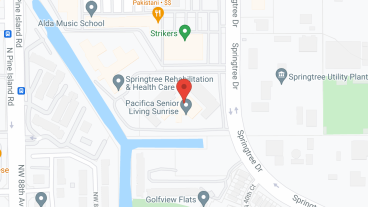 Pacifica Senior Living Sunrise in google map