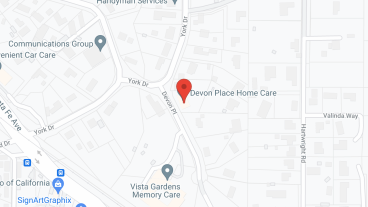 Devon Place Home Care in google map
