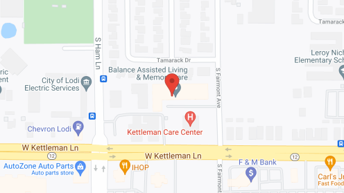 Map of the neighborhood around Balance Assisted Living and Memory Care