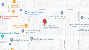 Jordan Square Senior Apartments in google map