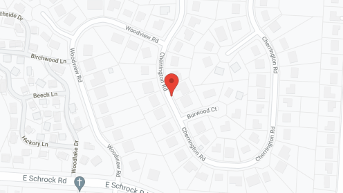 Map of the neighborhood around AMAI Angeline