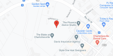 The Blake at Charlottesville in google map