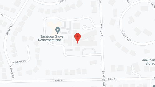 Map of the neighborhood around Rest Haven West