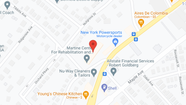 Martine Center For Rehabilitation and Nursing in google map