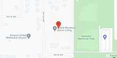 Prairie Meadows in google map