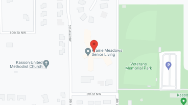 Prairie Meadows in google map