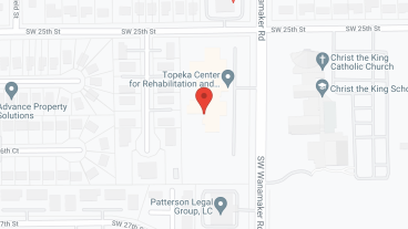 Topeka Center for Rehabilitation and Nursing in google map