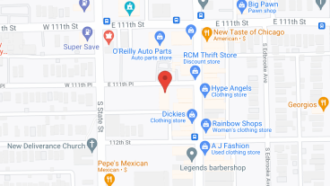 West Pullman School Senior Community in google map
